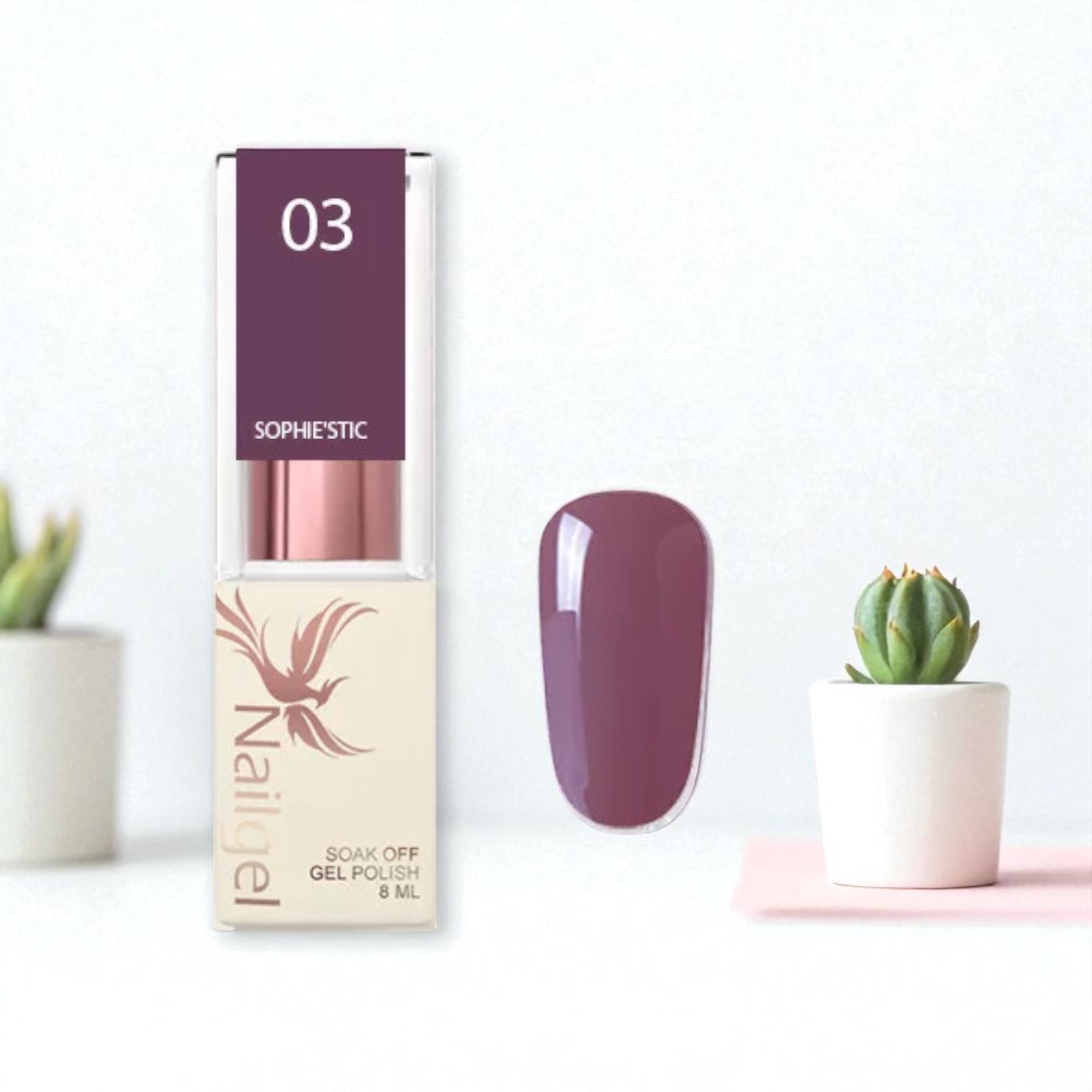 Nailgel Sophie’stick 03 gél lakk 8 ml