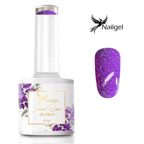 Nailgel Summer Disco 01 gél lakk 8ml