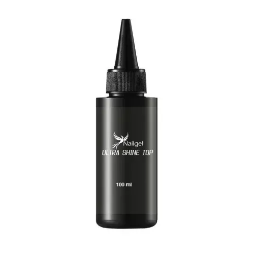 Nailgel Ultra Top - Ultrafényes fényzselé utántöltő 100ml