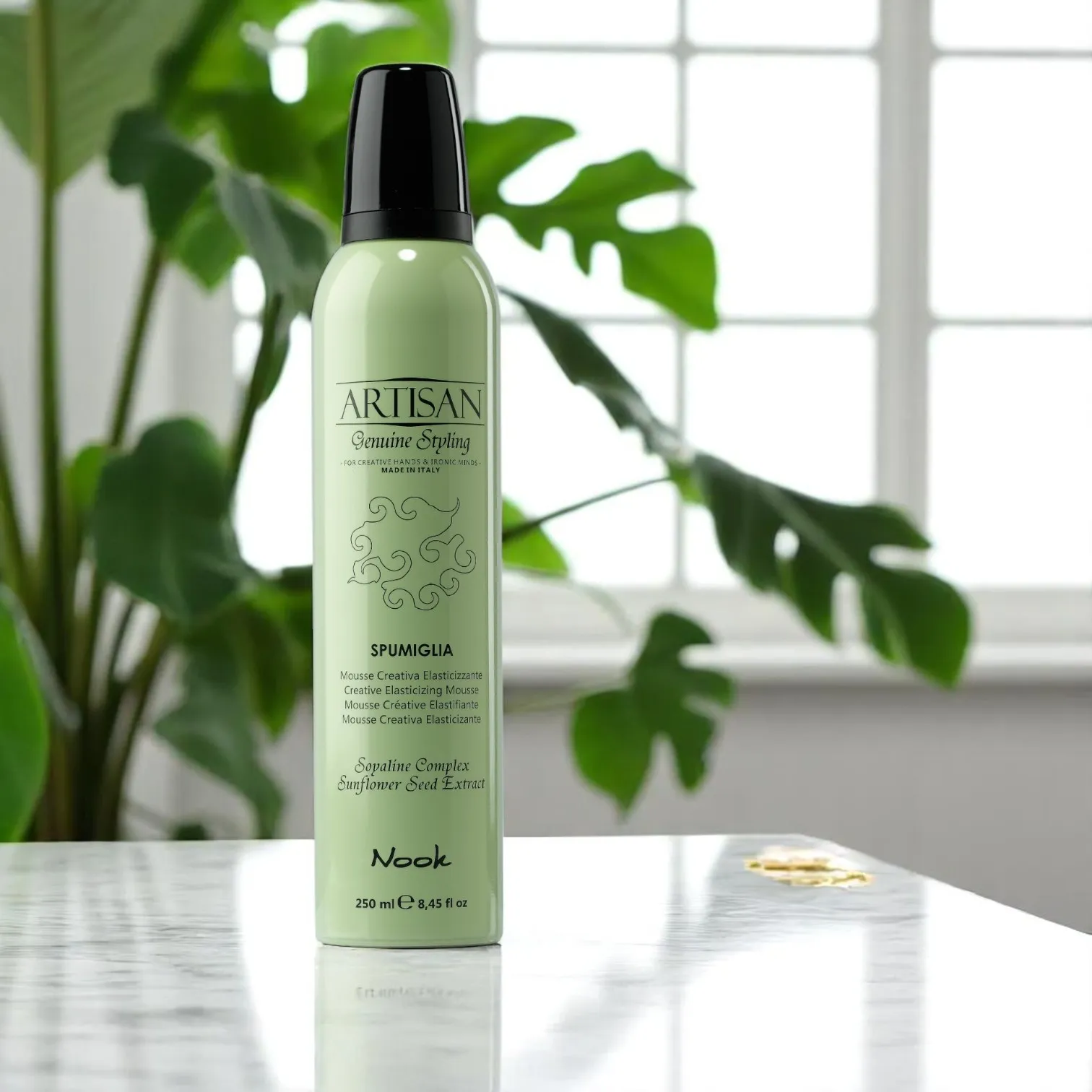 Nook Artisan Spumiglia erős tartást adó hajhab 250ml