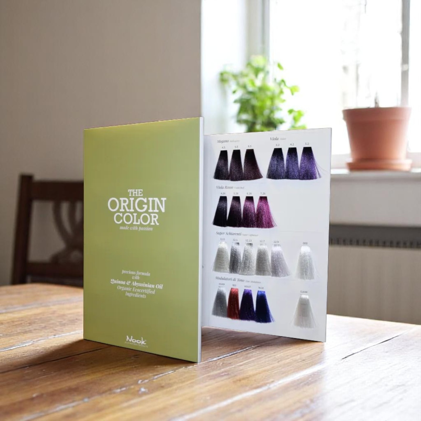 Nook Origin színskála Nook Origin színskála