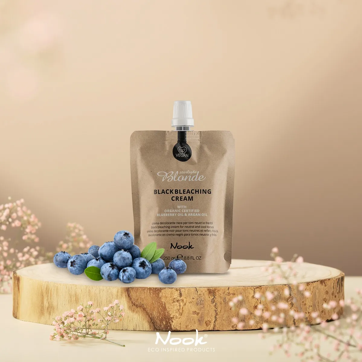 Nook Starlight Blonde Fekete Szőkítőkrém 250g