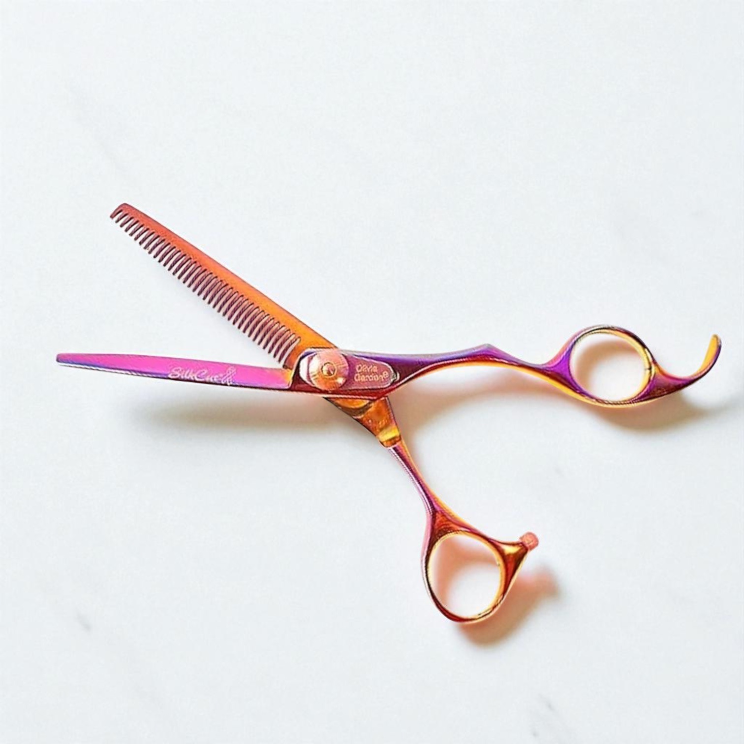 Olivia Garden SilkCut Rainbow Thinner ritkító olló Olivia Garden SilkCut Rainbow Thinner ritkító olló