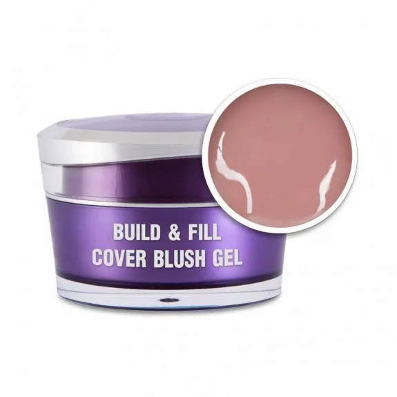 Perfect Nails Build&Fill Cover Gel Blush - Körömágyhosszabbító zselé 15ml