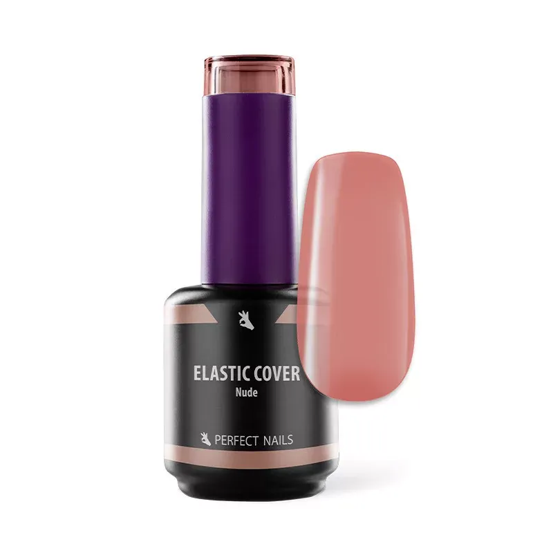 Perfect Nails Elastic Cover - Rubber Base Gel Zselé 15ml - Nude
