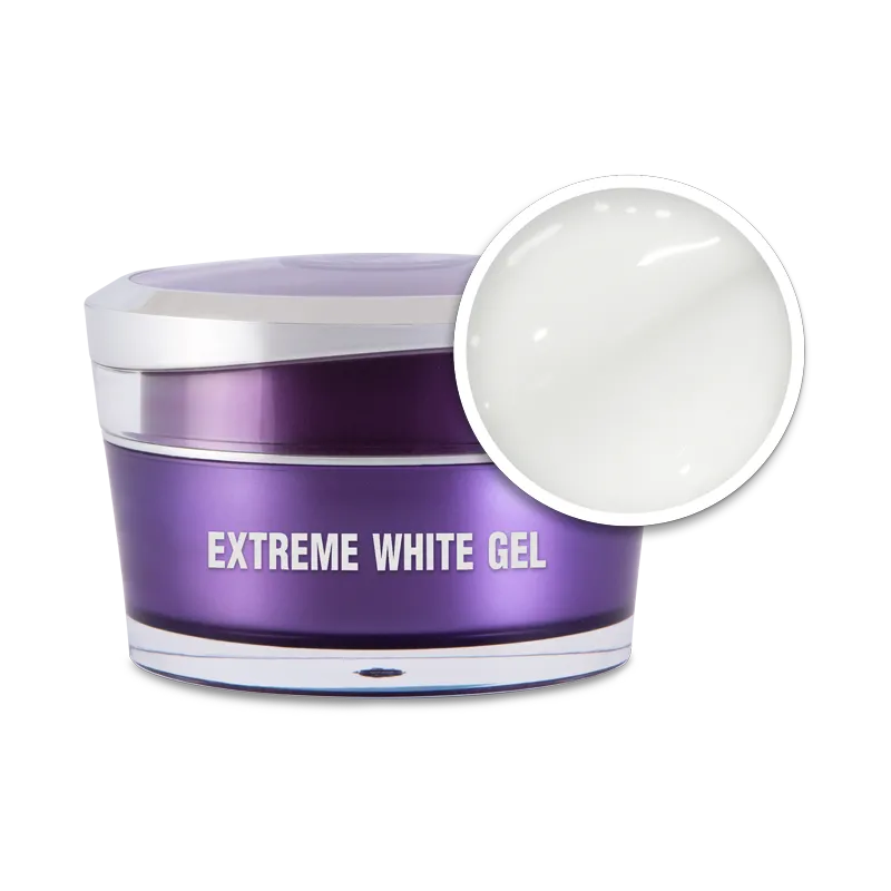 Perfect Nails Extreme White - Fehér műkörömépítő zselé 15g