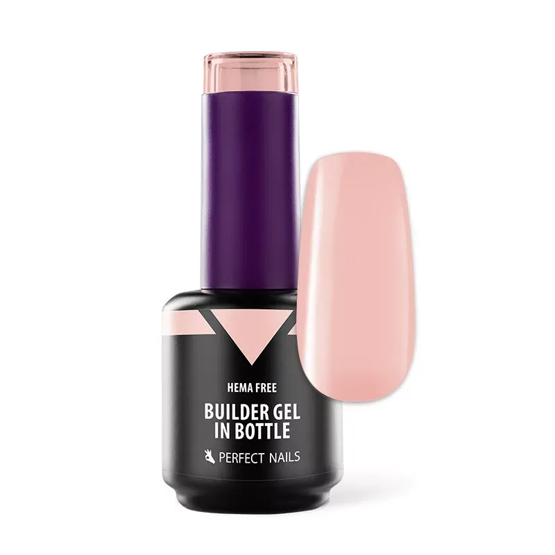 Perfect Nails Hema Free építőzselé 15ml Light Peach