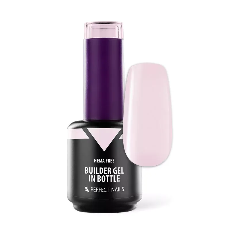 Perfect Nails Hema Free építőzselé 15ml Light Rose