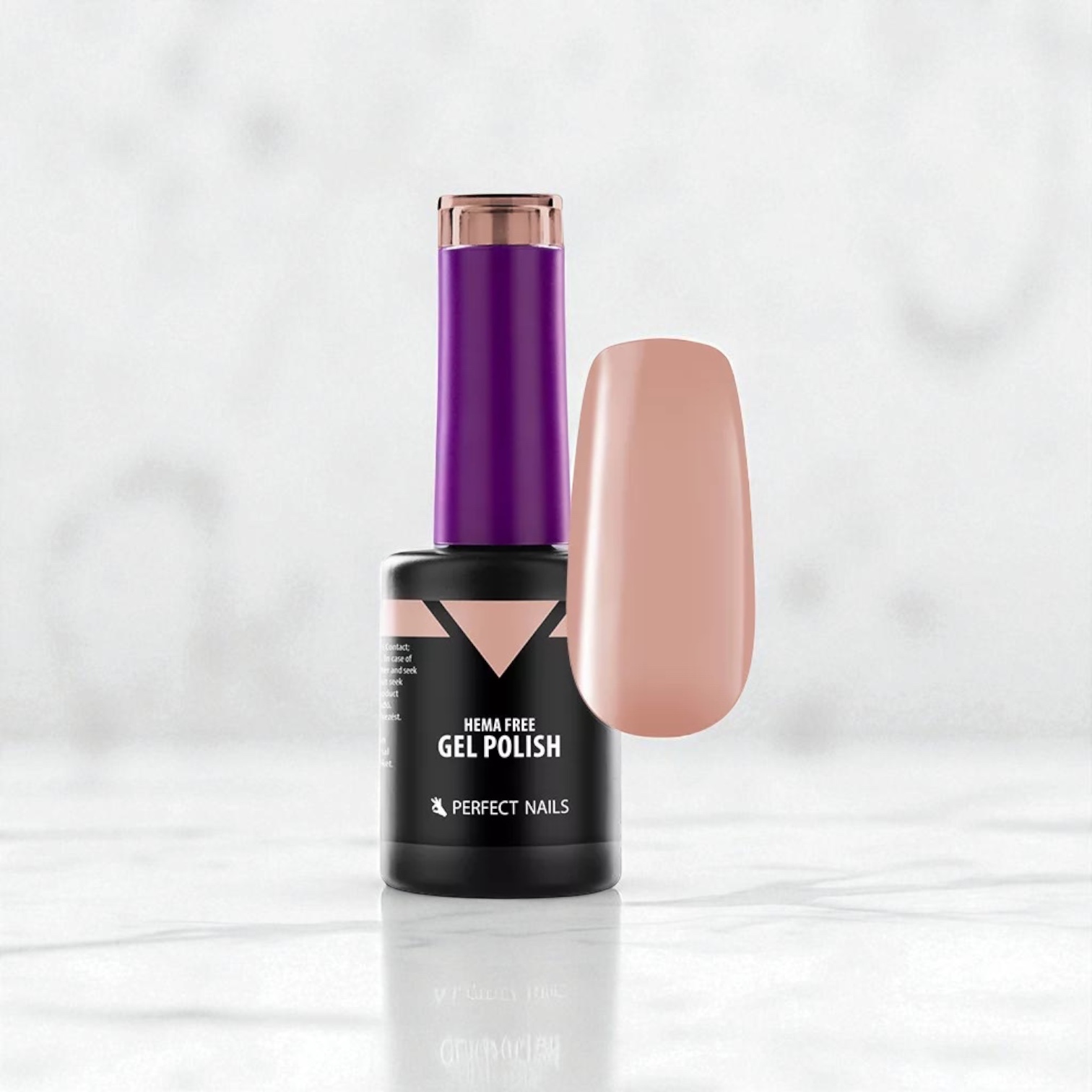 Perfect Nails Hema Free gél lakk 8ml HF008 - Nude