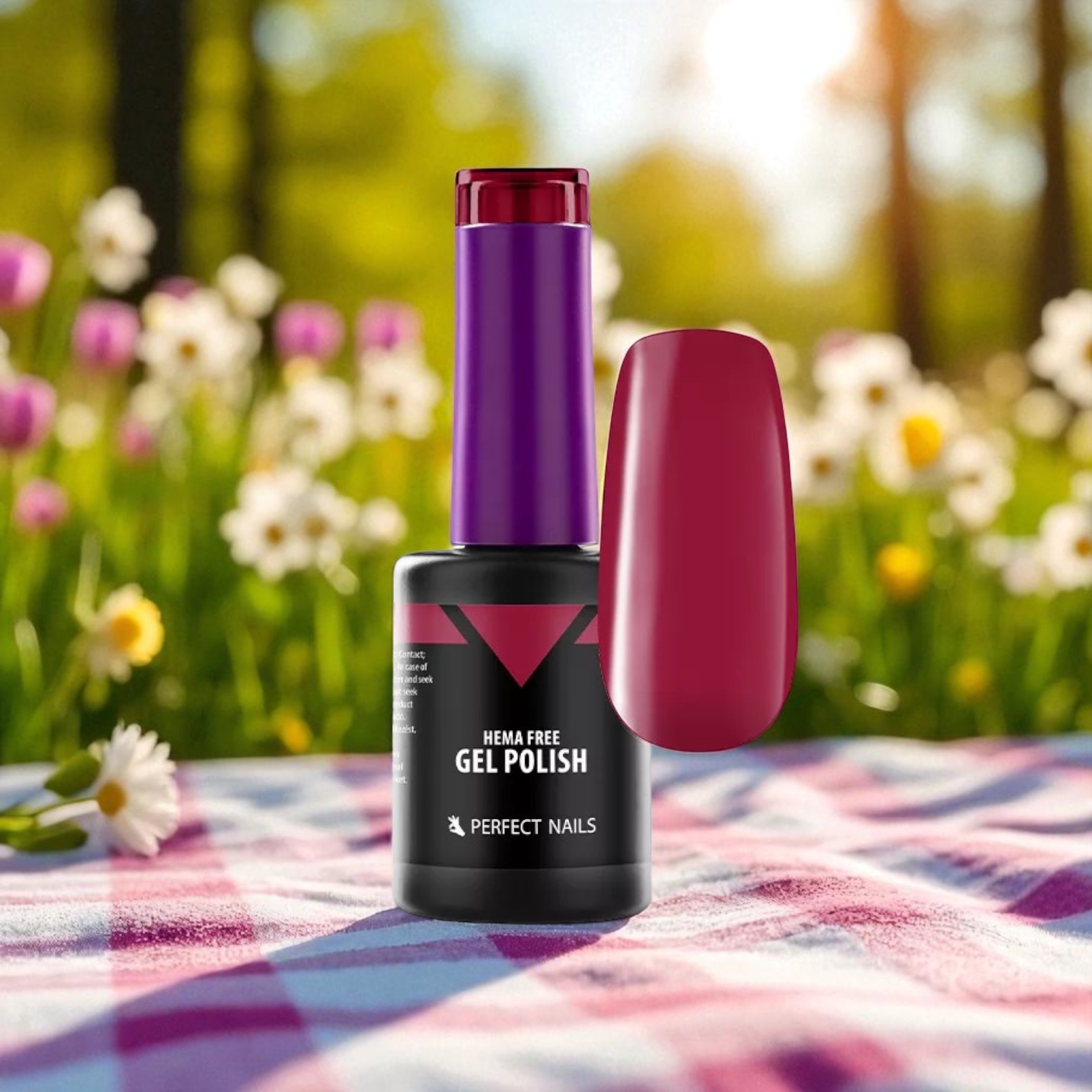 Perfect Nails Hema Free gél lakk 8ml HF013 - Deep Pink