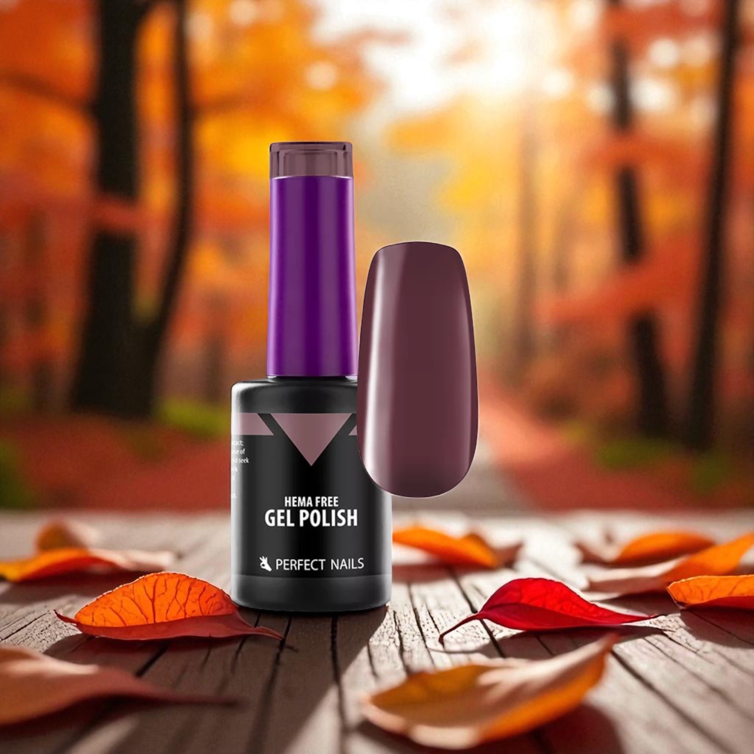 Perfect Nails Hema Free gél lakk 8ml HF031 - Chestnut