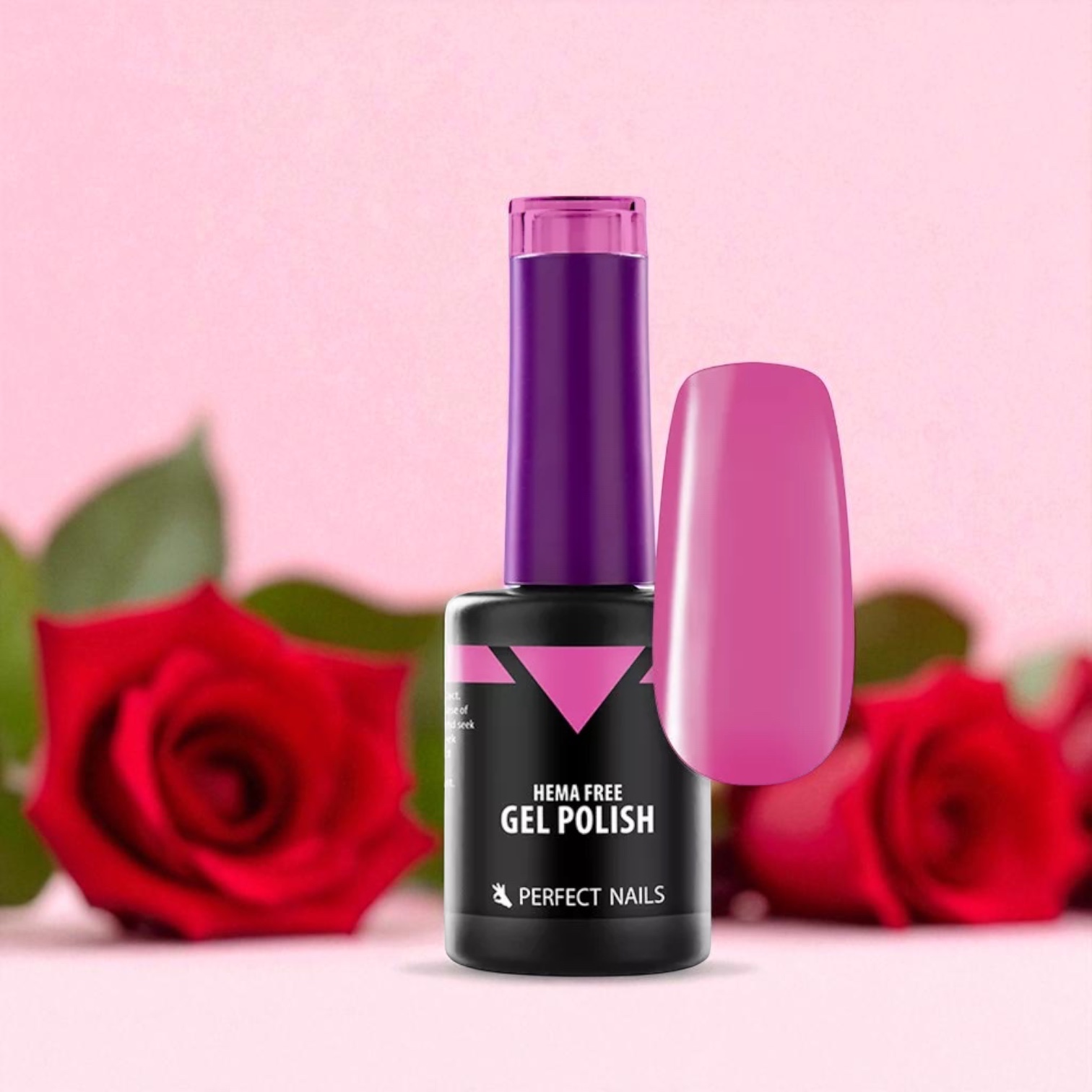 Perfect Nails Hema Free gél lakk 8ml HF040 - Barbie Pink