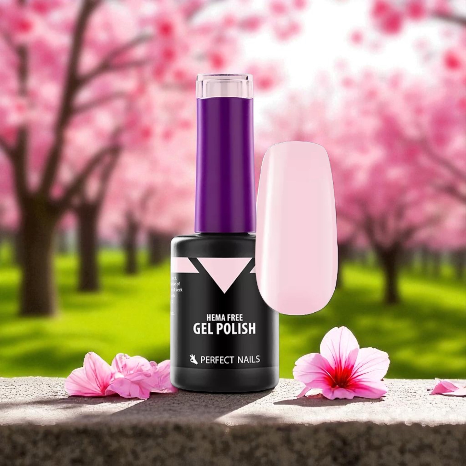 Perfect Nails Hema Free gél lakk 8ml HF043 - Cotton Candy