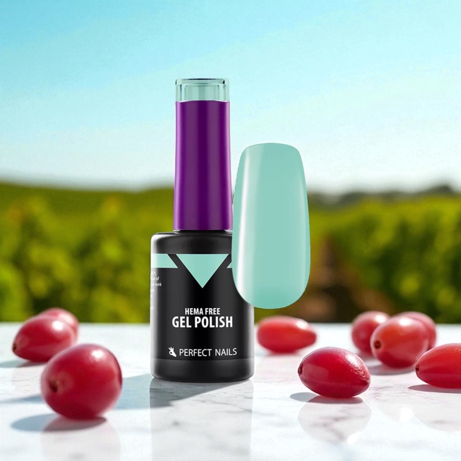 Perfect Nails Hema Free gél lakk 8ml HF050 - Pastel Mint