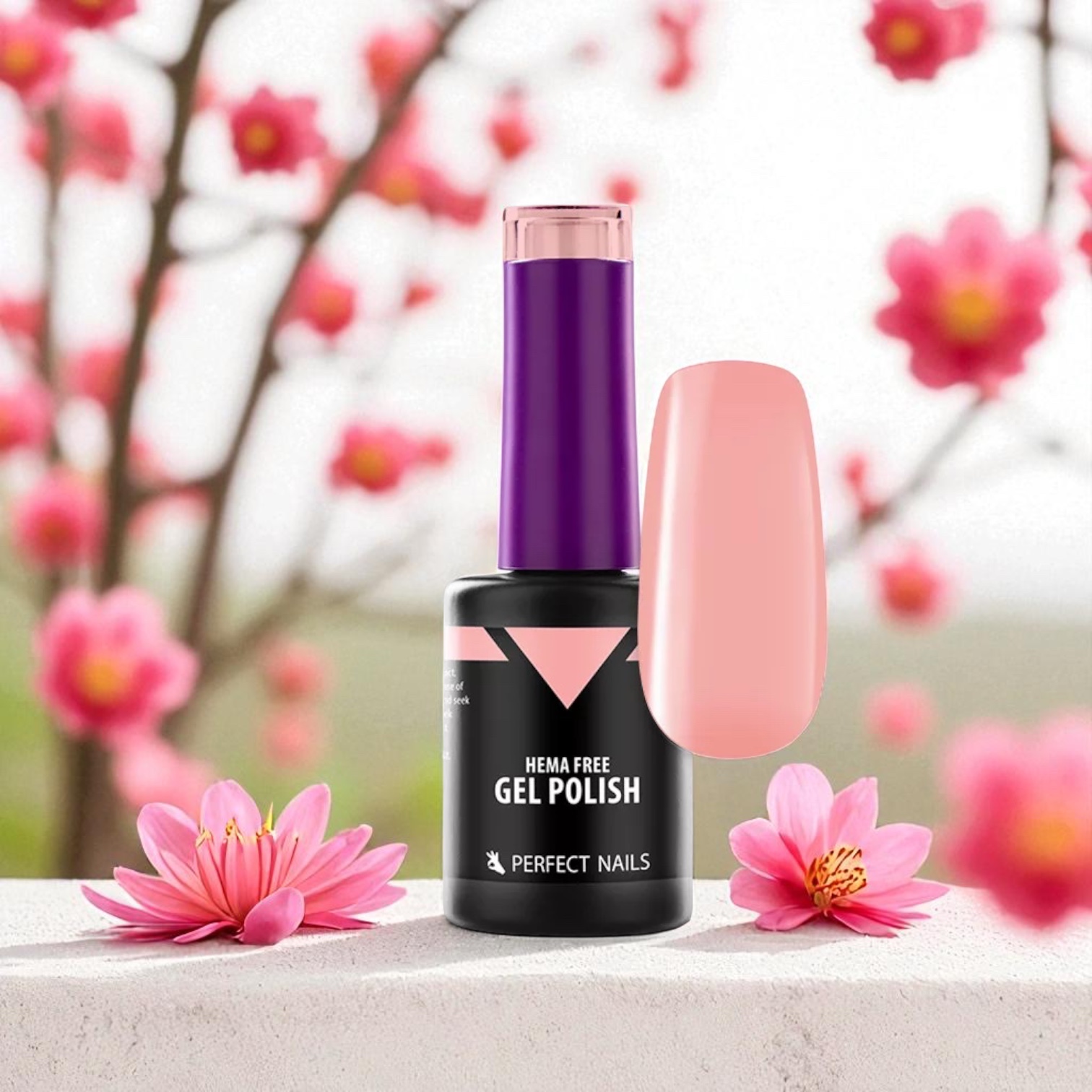 Perfect Nails Hema Free gél lakk 8ml HF053 - Peach