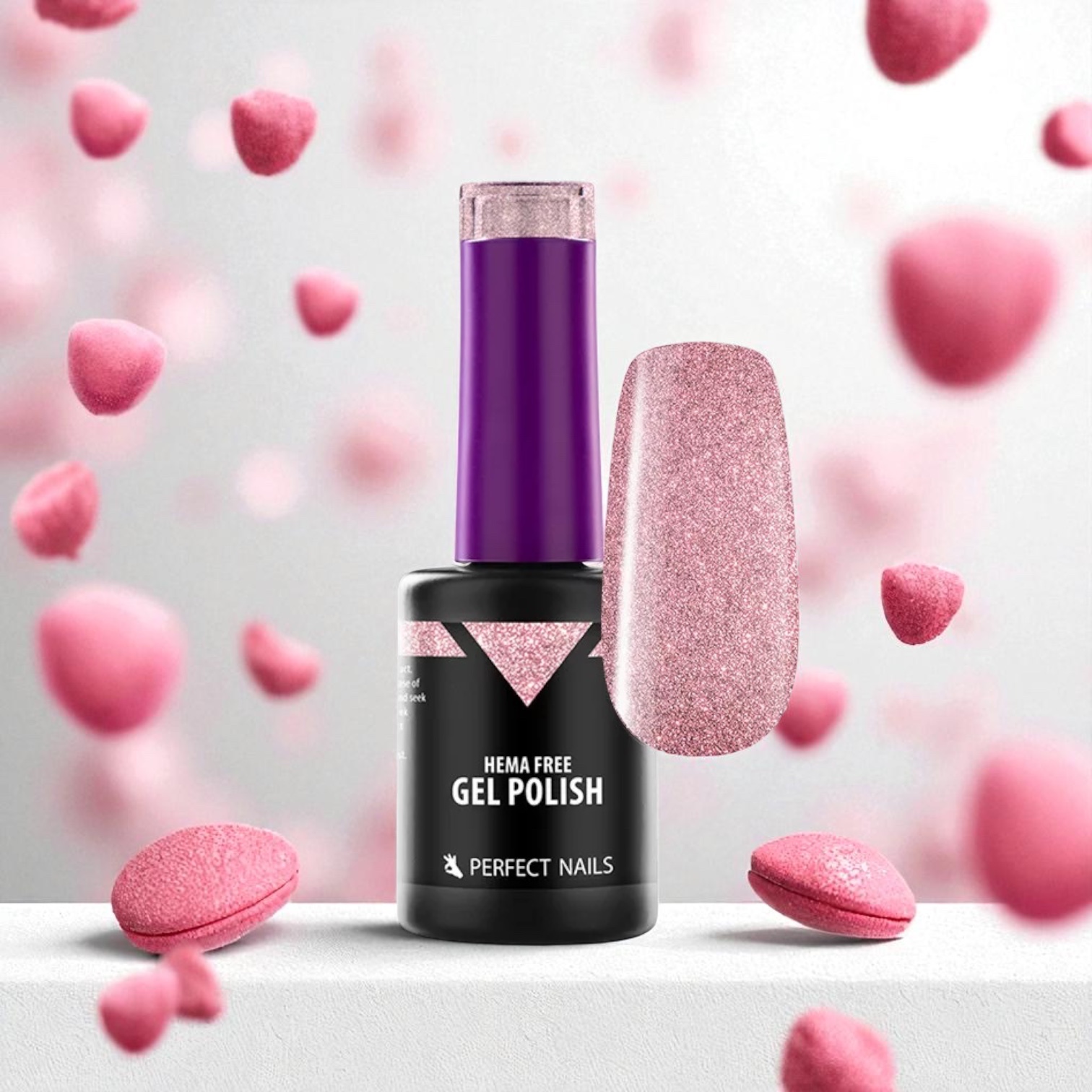 Perfect Nails Hema Free gél lakk 8ml HF054 - Flash Rose