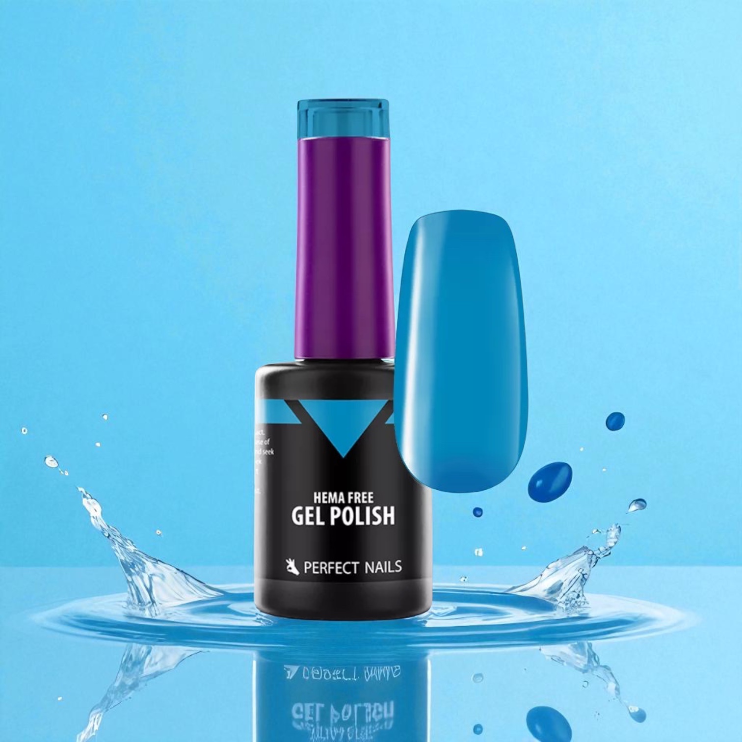 Perfect Nails Hema Free gél lakk 8ml HF076 - Pool