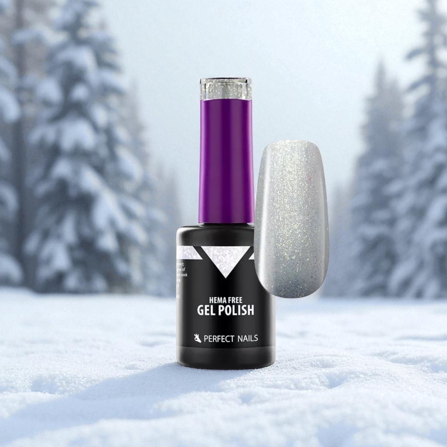 Perfect Nails Hema Free gél lakk 8ml HF035 - Shiny Snow Perfect Nails Hema Free gél lakk 8ml HF035 - Shiny Snow