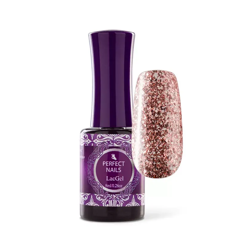Perfect Nails LacGel #164 Gél lakk 8ml - Rosychampagne