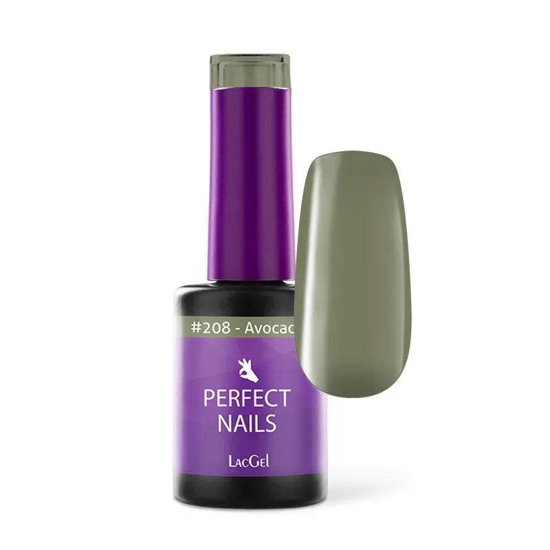 Perfect Nails LacGel #208 Gél lakk 8ml - Avocado