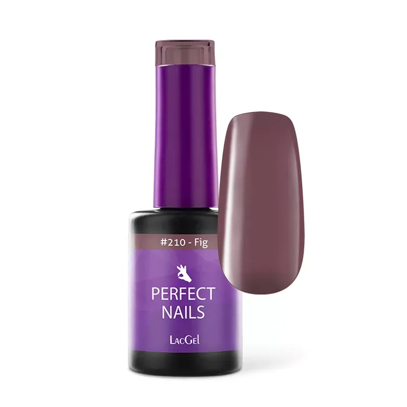 Perfect Nails LacGel #210 Gél lakk 8ml - Fig