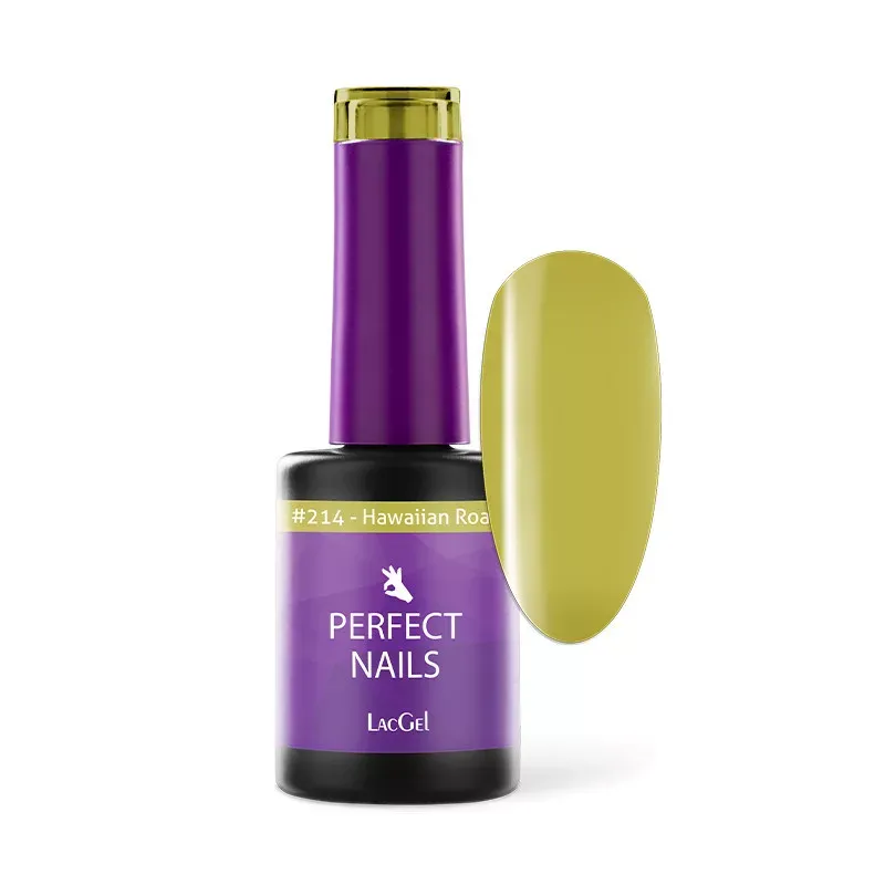 Perfect Nails LacGel #214 Gél lakk 8ml - Hawaiian Road