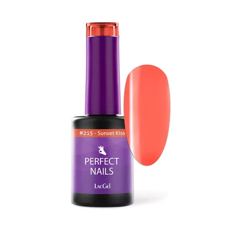 Perfect Nails LacGel #215 Gél lakk 8ml - Sunset Kiss