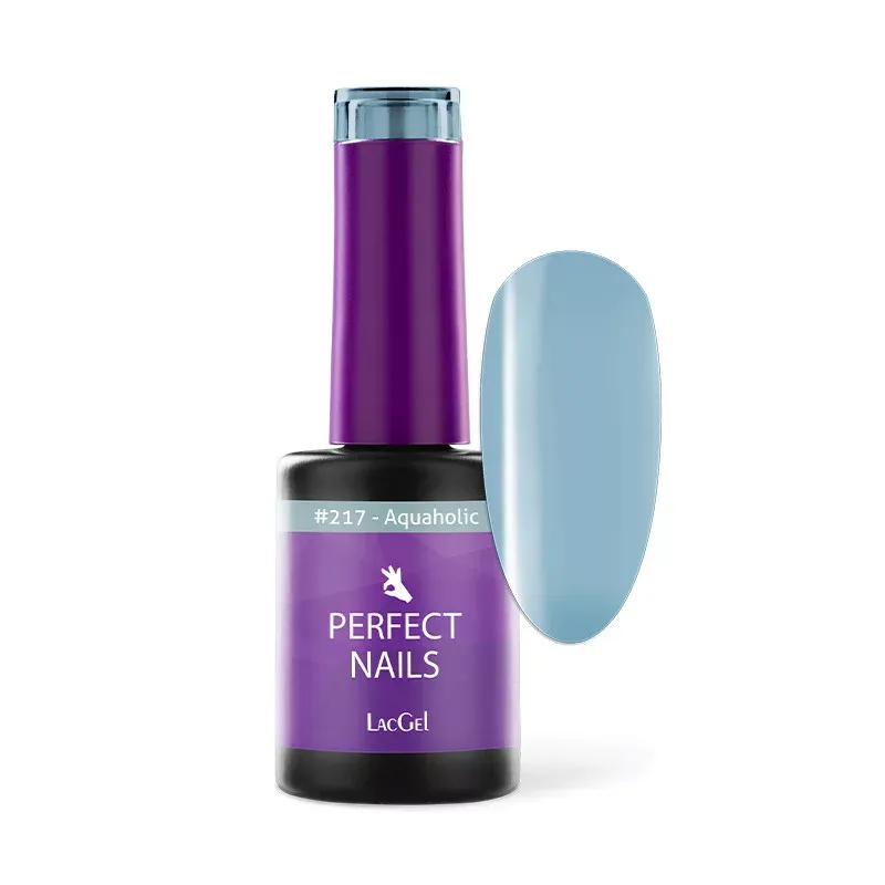 Perfect Nails LacGel #217 Gél lakk 8ml - Aquaholic
