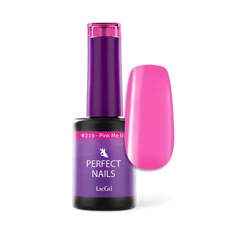 Perfect Nails LacGel #219 Gél lakk 8ml - Pink Me Up