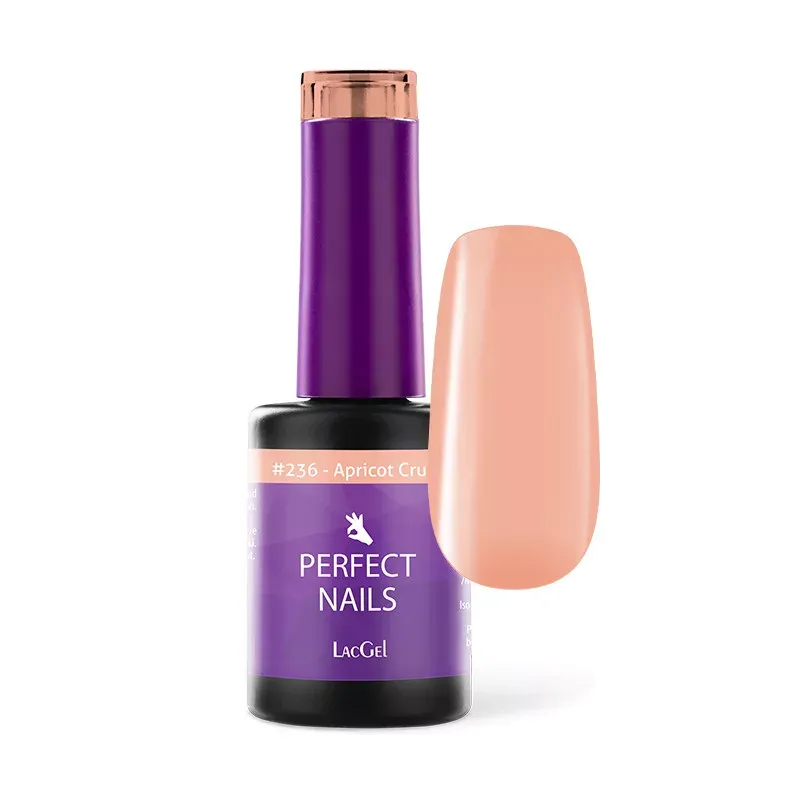 Perfect Nails LacGel #236 Gél lakk 8ml - Apricot Crush