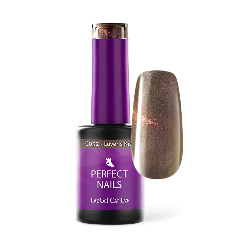 Perfect Nails LacGel Cat Eye C032 Gél lakk 8ml - Lover Kiss