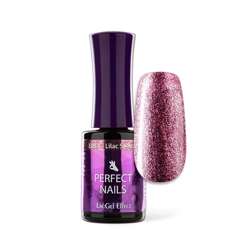 Perfect Nails LacGel Effect E024 Gél lakk 8ml - Lilac Shadow