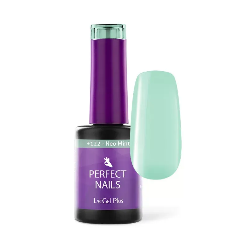 Perfect Nails LacGel Plus +122 Gél lakk 8ml - Neo Mint