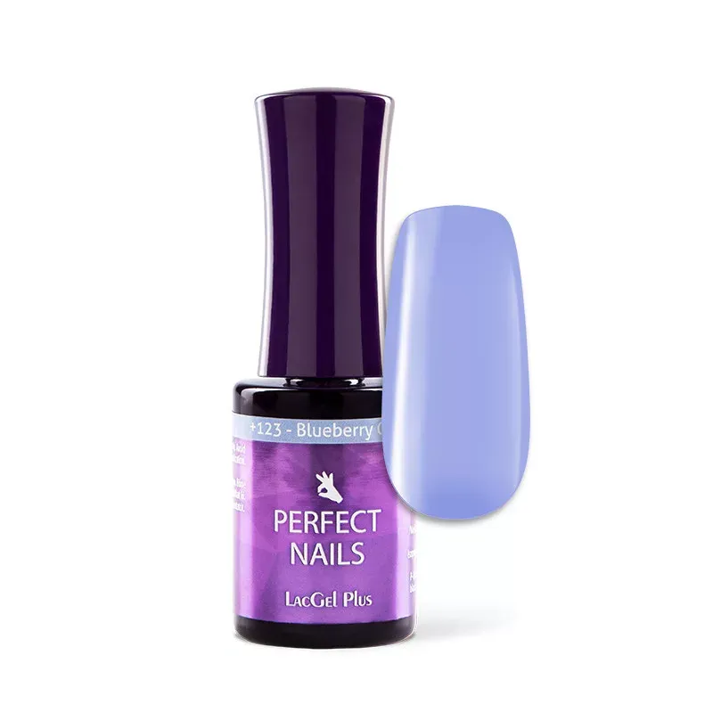 Perfect Nails LacGel Plus +123 Gél lakk 8ml - Blueberry Cake