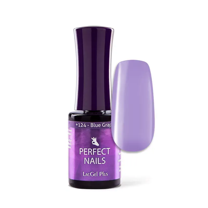 Perfect Nails LacGel Plus +124 Gél lakk 8ml - Blue Grape