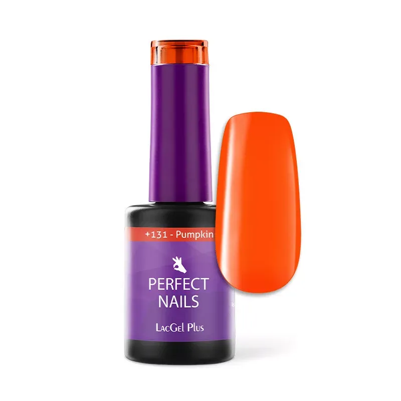 Perfect Nails LacGel Plus +131 Gél lakk 8ml - Pumpkin