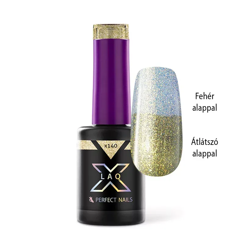 Perfect Nails LAQ X gél lakk 8ml - Golden Mermaid X140