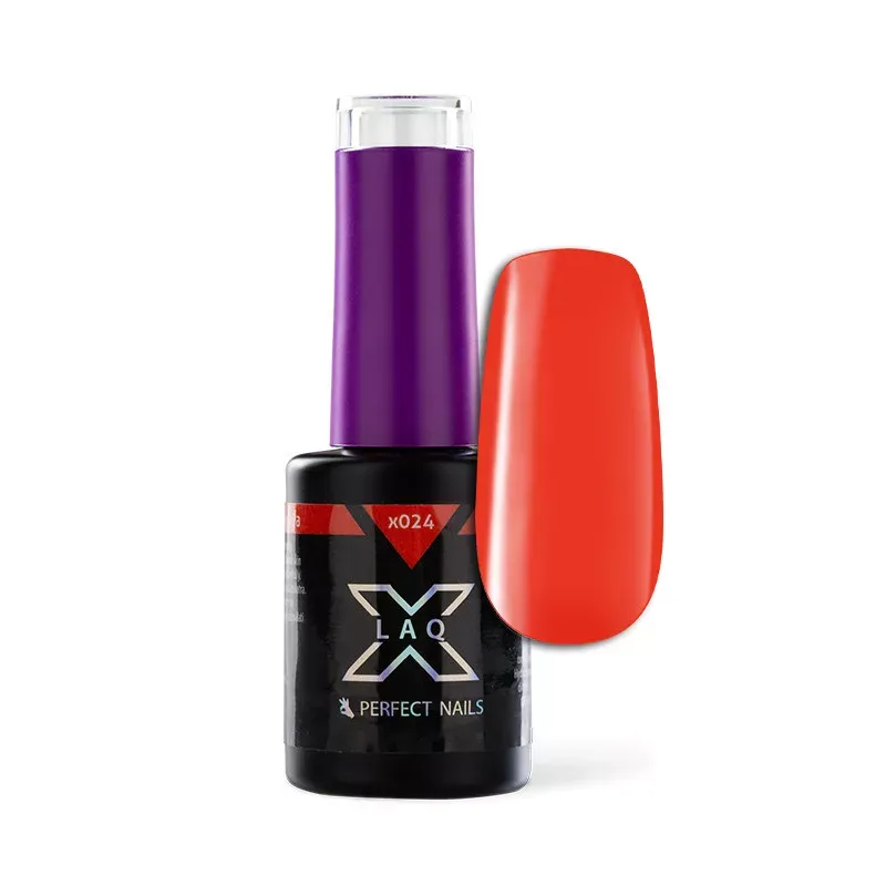Perfect Nails LAQ X gél lakk 8ml - Neon Papaya X024