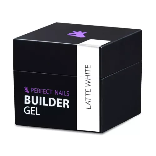 Perfect Nails Latte White Soft Builder Gel - Építő Zselé 15g