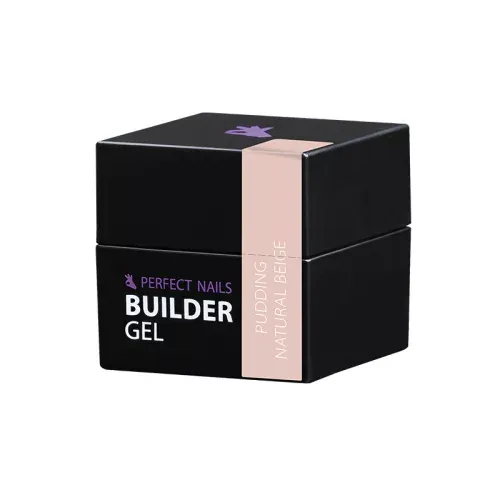 Perfect Nails Natural Beige Pudding Cover Gel - Építő Zselé 15g