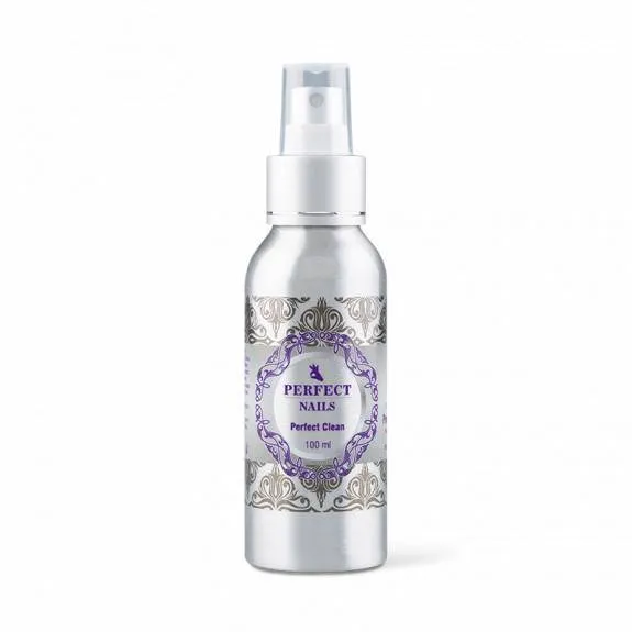 Perfect Nails Perfect Clean - kéztisztító, felület tisztító folyadék spray 100ml