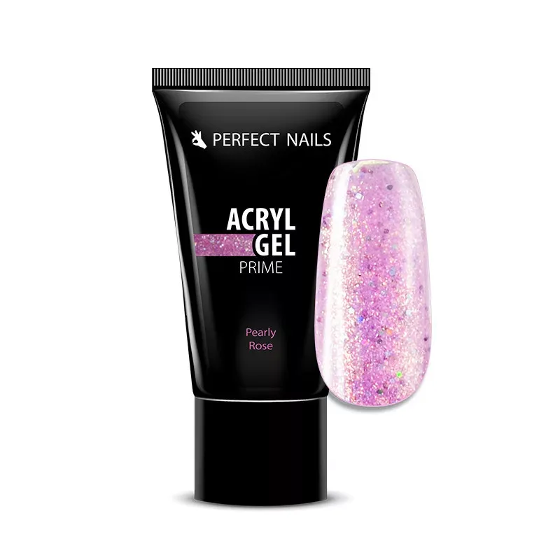 Perfect Nails PolyAcryl Gel Prime - Tubusos Polygel - Pearly Rose 15g