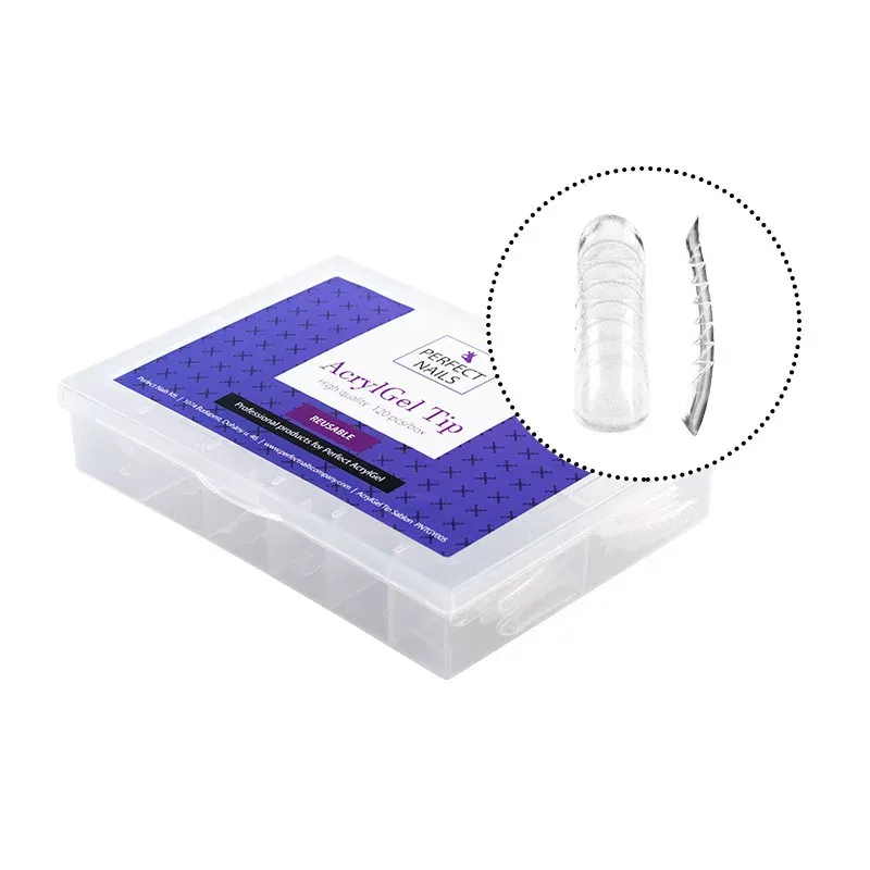 Perfect Nails Reverse TIP - AcrylGel TIP Készlet - 120db