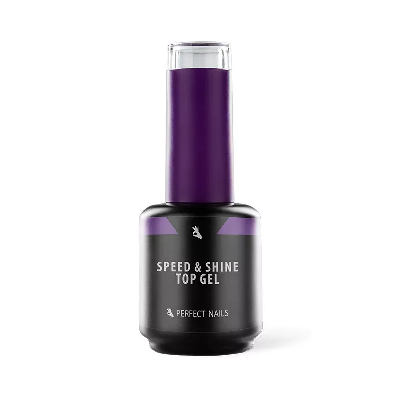 Perfect Nails Speed & Shine Top Coat Gel - Fényzselé 15ml