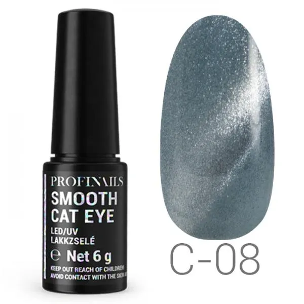 Profinails Smooth Cat Eye lakkzselé 6gr C-08
