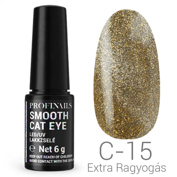 Profinails Smooth Cat Eye lakkzselé 6gr C-15