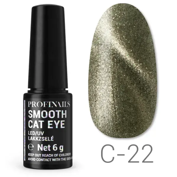 Profinails Smooth Cat Eye lakkzselé 6gr C-22