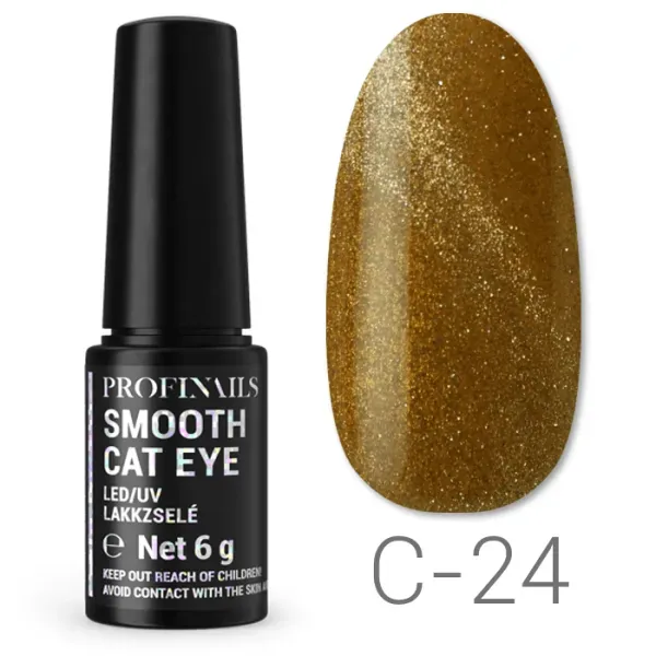 Profinails Smooth Cat Eye lakkzselé 6gr C-24