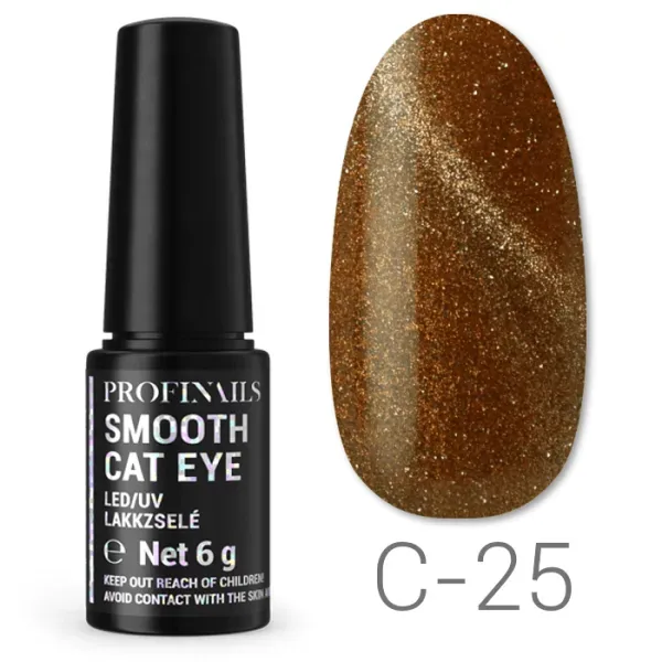 Profinails Smooth Cat Eye lakkzselé 6gr C-25