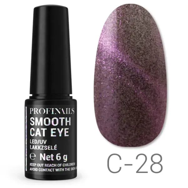 Profinails Smooth Cat Eye lakkzselé 6gr C-28